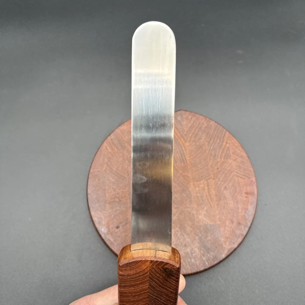 VTG Jens Quistgaard for Dansk Teak Cheese Cutting Board with Built in Knife 11.5